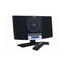 DENVER MC-5220, Black, Wall-Mountable, Music System, CD, FM Radio, Clock... - $142.00