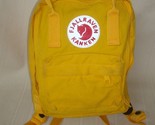 Fjallraven Kanken Mini Backpack Yellow 23561 Outdoor Classic Everyday Sc... - $24.74