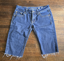 Miss Me Denim DIY Cut Off Jean Shorts Size 29 Rhinestone Sequin Pockets ... - $25.00
