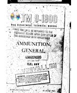 Ordnance Manual TM 9-1900 Ammunition, General (PDF ON CD) - $231.02 MXN