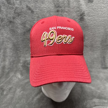 Vintage NEW Reebok NFL Team Apparel San Fransisco 49ers Red Strapback Cap - $62.99