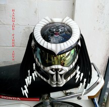  Custom Motorcycle Helmet Wolverine Style - £410.50 GBP