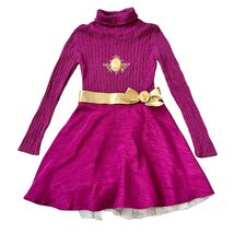 Disney Store “Aurora” Princess Top &amp; Skirt Dress Outfit Bright Pink Girl... - $438.05 MXN