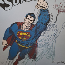 Andy Warhol Signed - SUPERMAN - Carnegie Museum of Art (CMOA) Certificate - $149.00