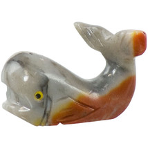 Whale Peruvian Dolomite Spirit Animal, Pocket Totem, Comfort Worry Stone! - $73.26 MXN
