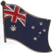 Pack of 3 Australia Single Flag Lapel Pins - $10.95