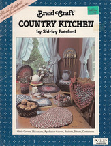 Country Kitchen Braid Craft By Shirley Botsford Chair Covers, Baskets, Trivets + - £6.37 GBP