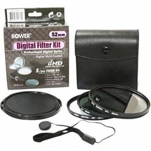 Bower ~ VFK52C ~ 52 mm ~ Digital ~ Five (5) Piece ~ Filter Kit - $22.44