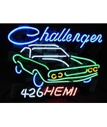 Dodge Challenger Hemi 426 Auto Neon Light Sign 16&#39;&#39; x 15&#39;&#39; - £390.13 GBP