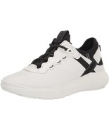 Ecco Women Low Top Luxe Sneakers ATH-1FW Size US 8 EU 39 White Black Lea... - £80.17 GBP
