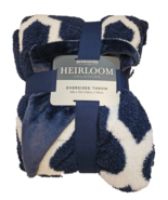 Berkshire Life Heirloom Collection Oversized Throw 60&quot; X 70&quot; 100% Polyes... - $32.59 CAD