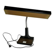 Underwriters Laboratories Large desk Lamp Tested and Works MCM Retro Bro... - $84.14