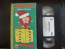 Madeline&#39;s Christmas VHS  Tape (based on Golden Book) Sony Vintage - £5.48 GBP