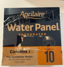 AprilAire Water Panel Evaporator Filter Humidifier Stock No. 10 - £10.28 GBP