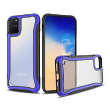 For Samsung S10 LITE (2020) 6.7&quot; Tri Shield Rubberized Hard TPU Case Cover BLUE - £7.10 GBP