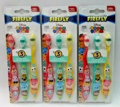 Disney Firefly Tsum Tsum Boys/Girls kids toothbrushes 3-packs (9 Brushes... - $12.98