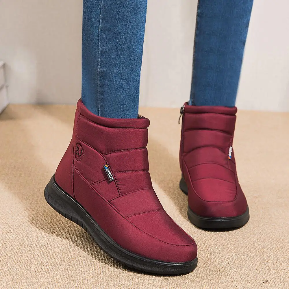 2024 Women Boots Winter Shoes For Women Snow Boots Ankle Warm Plush Cotton Boots - £162.90 GBP