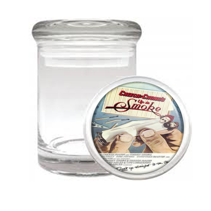 Cheech & Chong Up In Smoke Medical Glass Jar 064