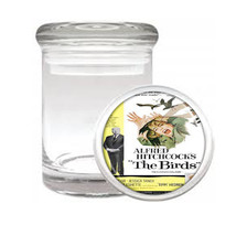 Alfred Hitchcock The Birds Horror Medical Glass Jar 118 - $14.48