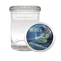 Pablo Picasso The Old Guitarist Medical Glass Jar 150 - $14.48