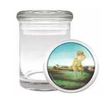 Salvador Dali Girl With Curls Medical Glass Jar 165 - $14.48