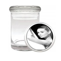 Audrey Hepburn Very Elegant Medical Glass Jar 192 - £11.44 GBP