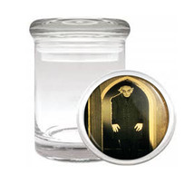 Nosferatu Dracula 1922 Vampire Medical Glass Jar 202 - $14.48