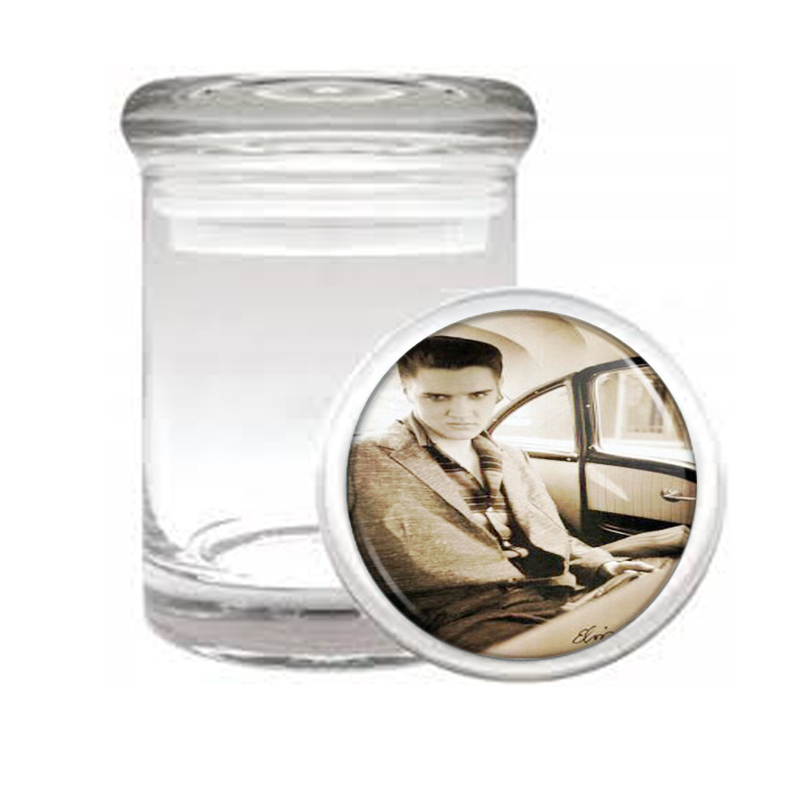 E P  Photo In Car Medical Glass Jar 267 - $14.48