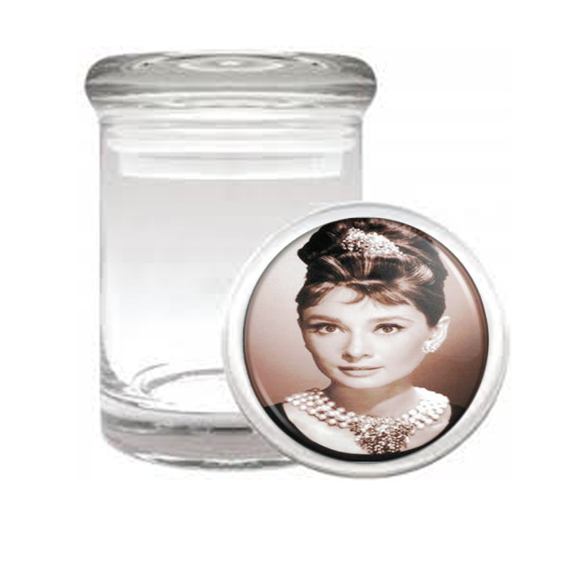 Audrey Hepburn Tiffany's Medical Glass Jar 303