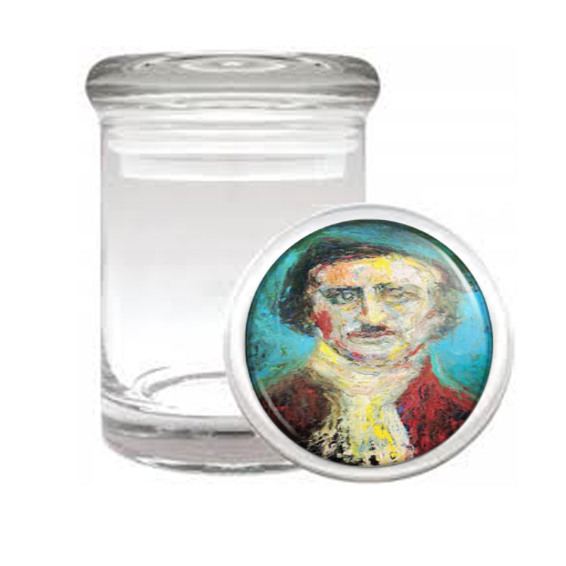 Edgar Allan Poe Horror Medical Glass Jar 397