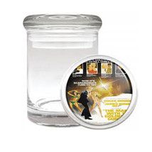 James Bond Man With Golden Gun Medical Glass Jar 417 - £11.32 GBP