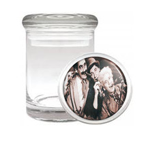 Groucho Chico Harpo Marx Brothers Medical Glass Jar 411 - $14.48