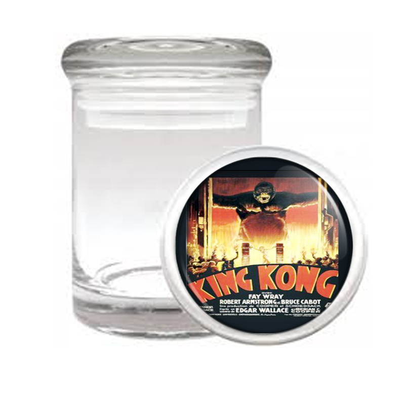 KING KONG 1933 FAY WRAY CLASSIC POSTER Medical Glass Jar 564