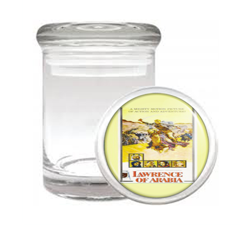 Lawrence Of Arabia Peter O&#39;toole 1962 Medical Glass Jar 574 - $14.48