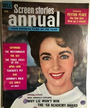 Screen Stories Annual #13 1959 Liz Taylor Cover, Peyton Place Jailhouse Rock - £9.45 GBP