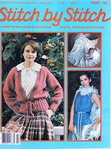 Stitch By Stitch Part 14 Sewing Crochet Knitting Crafts Vintage Magazine - £5.49 GBP