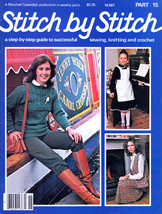 Stitch By Stitch Part 15 Sewing Crochet Knitting Crafts Vintage Magazine - £5.57 GBP