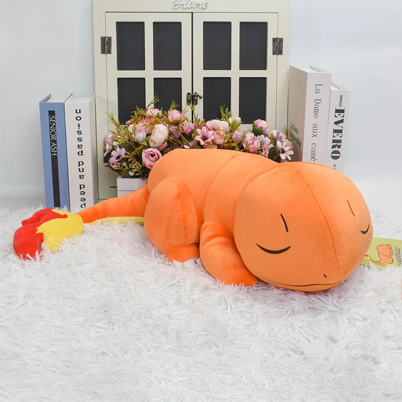 Pokemon Sleep Charmander Slowpoke Plush Toy Pillow Soft Stuffed Toy Japan Anime - £8.47 GBP+