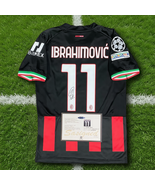 Zlatan Ibrahimović Printed Signed AC Milan 2022-23 Home Shirt Jersey – COA - $118.69