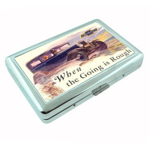 Chevrolet 1920s Vintage Ad Silver Cigarette Case 030 - £13.33 GBP