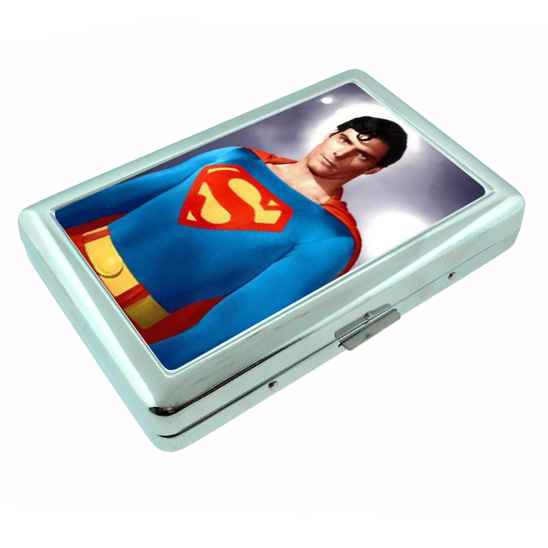 Superhero Christopher Reeve '78 Silver Cigarette Case 231