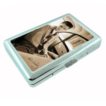 Elvis Presley Photo In Car Silver Cigarette Case 267 - £13.25 GBP