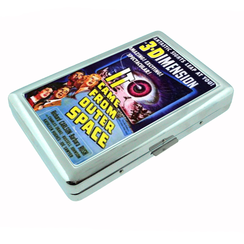 3d It Came From Outer Space Silver Cigarette Case 312
