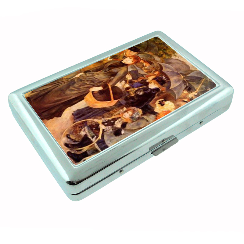 Renoir The Umbrellas Silver Cigarette Case 338