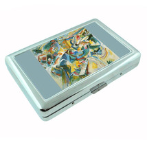 Wassily Kandinsky Improvisation Gorge Silver Cigarette Case 491 - £13.08 GBP