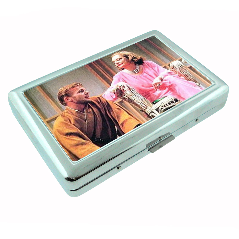TAB HUNTER, TALLULAH BANKHEAD Silver Cigarette Case 482