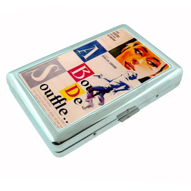 Jean Seberg A Bout De Souffle Silver Cigarette Case 540
