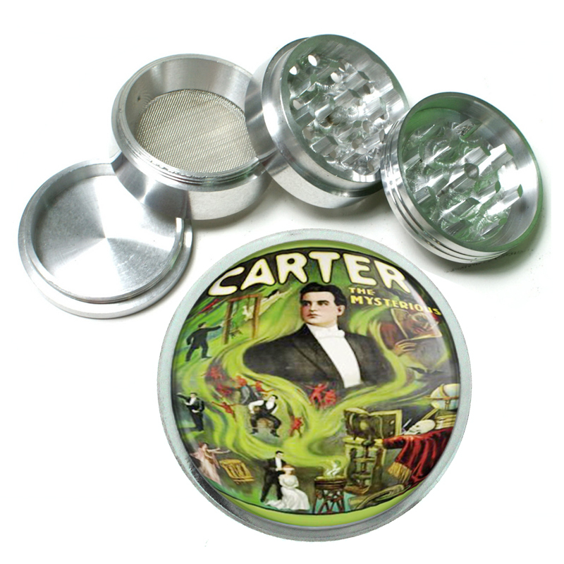 Carter the Great Poster Magic 4Pc Aluminum Grinder 015