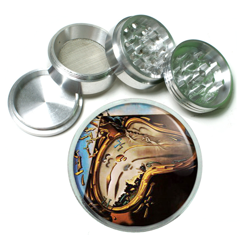 Salvador Dali Soft Watch Melts 4Pc Aluminum Grinder 042 - $15.48