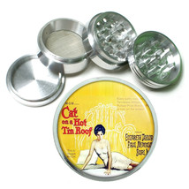 Elizabeth Taylor Cat On Hot Tin Roof 4Pc Aluminum Grinder 235 - $15.48